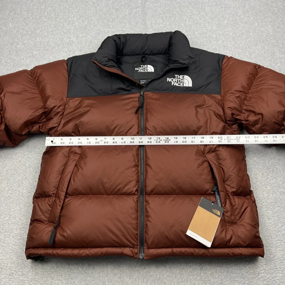 NEW North Face 1996 Retro Nuptse Jacket Mens Large Ember Soil 700 Down Coat 3C8D